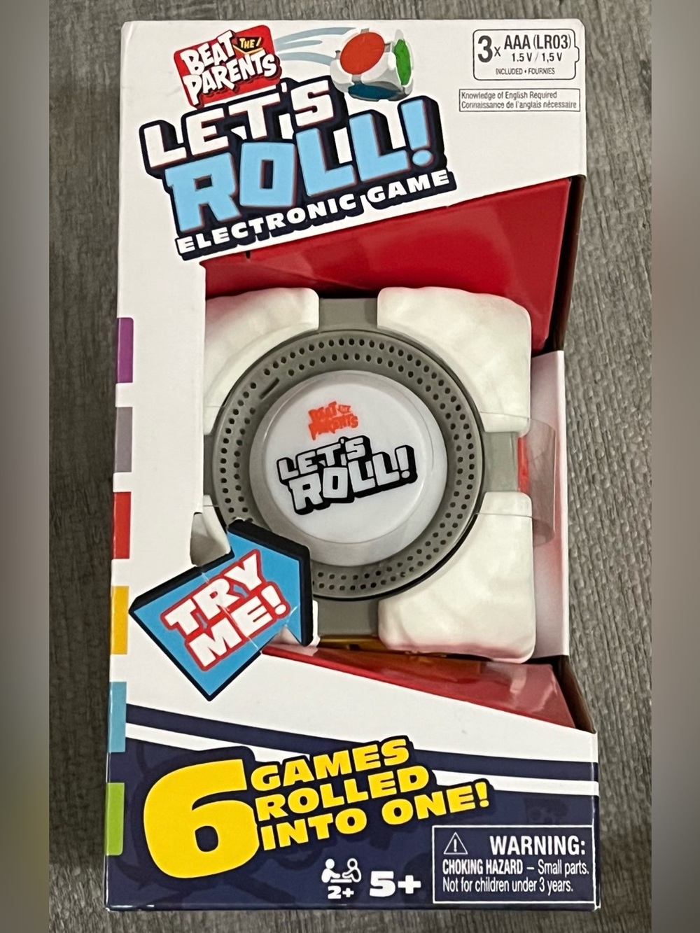 Spin Master Games Beat the Parents Let's Roll! Handheld Electronic Game 5+